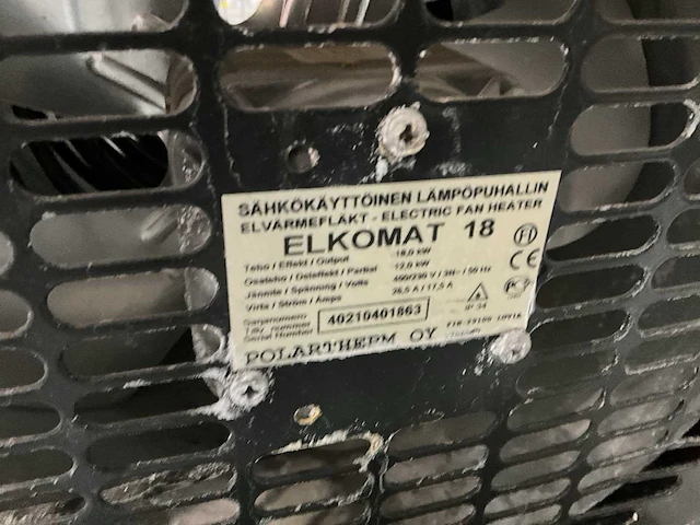 Polartherm elkomat 18 heater - afbeelding 5 van  5