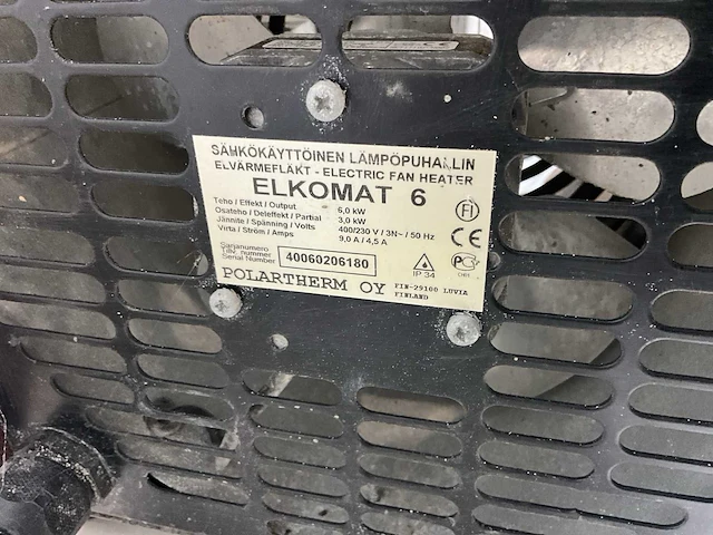 Polartherm elkomat 6 heater - afbeelding 4 van  4