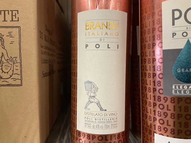 Poli grappa en brandy in geschenkverpakking (10x) - afbeelding 3 van  4