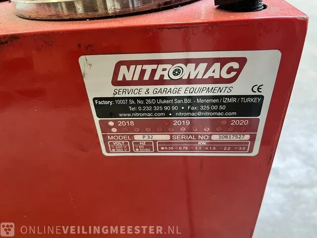 Polijstmachine voor velgen nitromac, p 32 - afbeelding 6 van  7