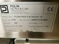 Polin filonatrice f-4c serie 06 langsteekmachine - afbeelding 4 van  12