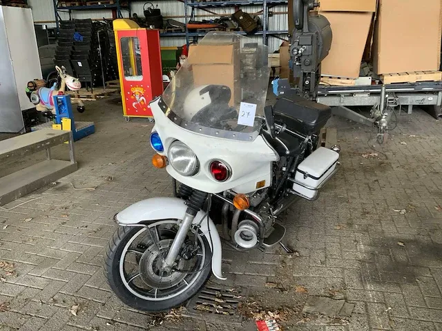 Politiemotor 1981 kawasaki z1000 k motorfiets - afbeelding 1 van  19