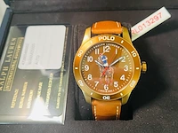 Polo ralph lauren herenhorloge - ''the polo player'' - full set - afbeelding 1 van  12