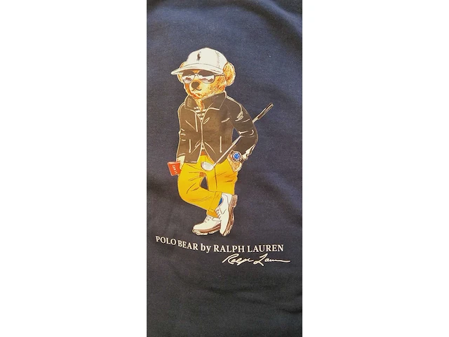 Polo ralph lauren trui - navy polo bear - maat l - afbeelding 3 van  3