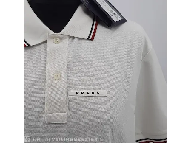 Poloshirt, maat l prada, piquet sjn256 - afbeelding 4 van  6