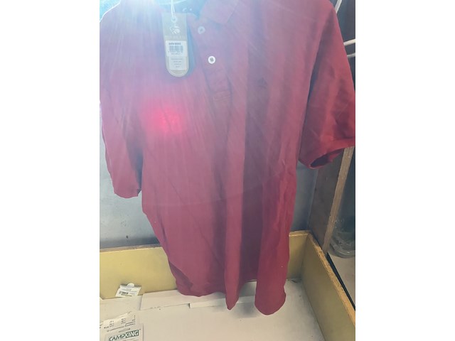 Poloshirt rood xxl - afbeelding 1 van  5