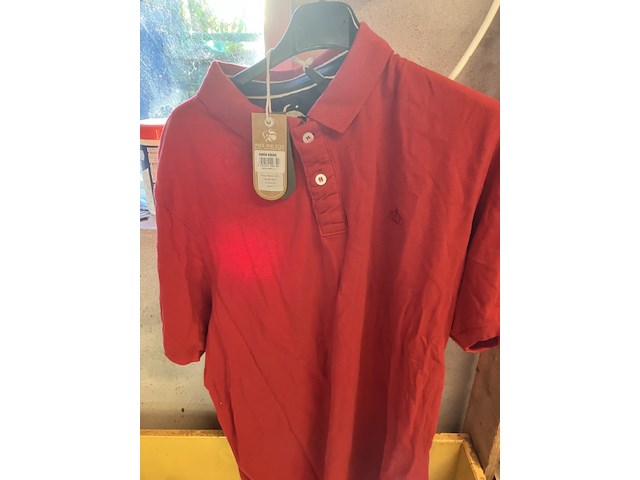 Poloshirt rood xxl - afbeelding 3 van  5