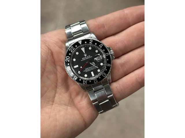 Polshorloge , rolex, gmt 1675, 1968 - afbeelding 1 van  6