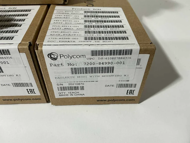 Poly 7200-84990-001 eagleeye mini usb camera (10x) - afbeelding 4 van  4