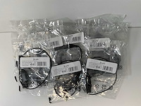 Poly (920q0aa) cable assy with qd lock adapters (new) (18x) - afbeelding 2 van  4