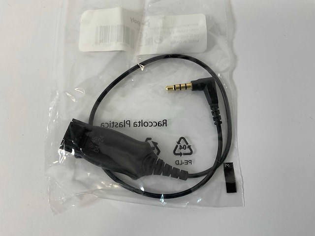 Poly (920q0aa) cable assy with qd lock adapters (new) (18x) - afbeelding 4 van  4