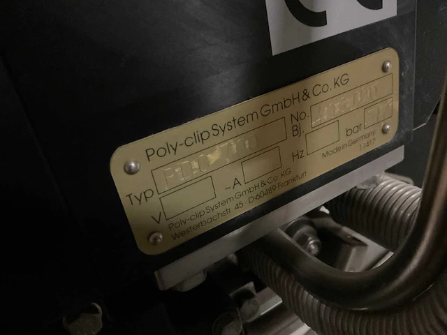 Poly-clip pdc 700 clippermachine - afbeelding 5 van  8