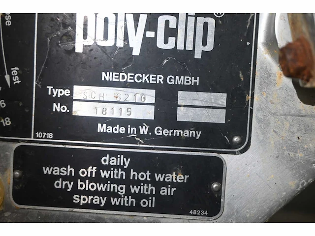 Poly-clip sch 6210 clipapparaat - afbeelding 4 van  4