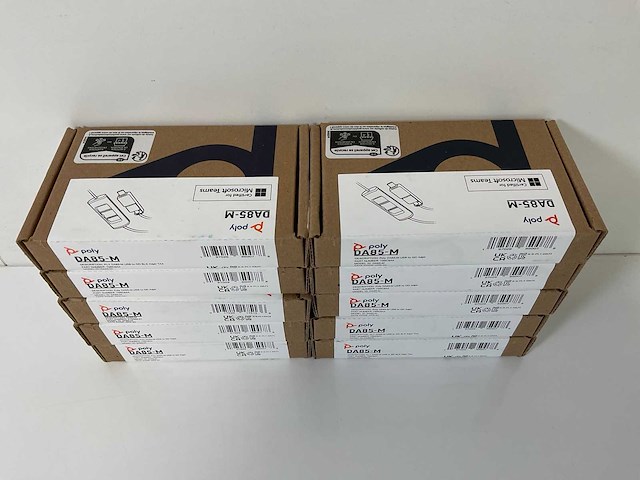 Poly (da85-m) usb-a/usb-c digital adapter (plantronics) - works with poly call center, audio processor adapters (new) (10x) - afbeelding 3 van  10