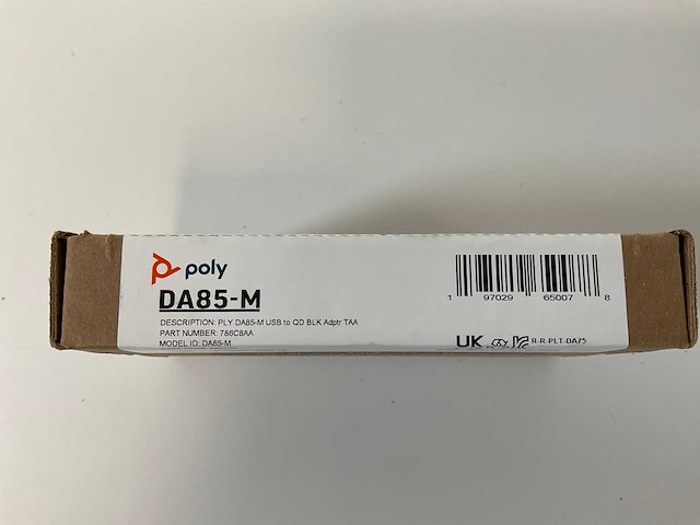 Poly (da85-m) usb-a/usb-c digital adapter (plantronics) - works with poly call center, audio processor adapters (new) (10x) - afbeelding 7 van  10