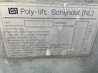 Poly-lift 9m bouwlift - afbeelding 5 van  5