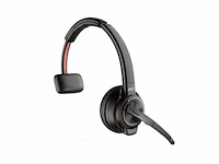 Poly savi 8210 uc dect 1880-1900 mhz usb-a-headset zwart - afbeelding 2 van  3