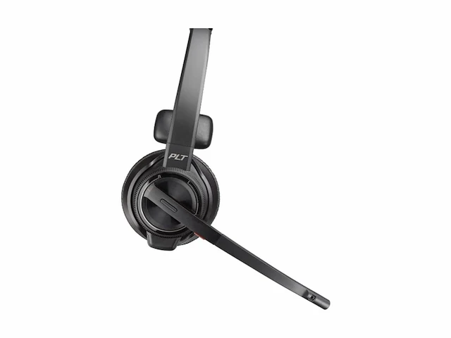 Poly savi 8210 uc dect 1880-1900 mhz usb-a-headset zwart - afbeelding 4 van  4