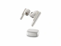 Poly voyager free 60 draadloze hoofdtelefoon, microfoons met ruisonderdrukking wit - afbeelding 1 van  4