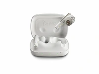 Poly voyager free 60 draadloze hoofdtelefoon, microfoons met ruisonderdrukking wit - afbeelding 3 van  4