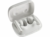 Poly voyager free 60 uc m white sand earbuds + bt700 usb c adapter + oplaadcase basis - afbeelding 2 van  4