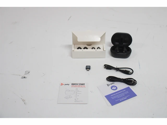 Poly voyager free 60+ uc true wireless earbuds zwart - afbeelding 5 van  6
