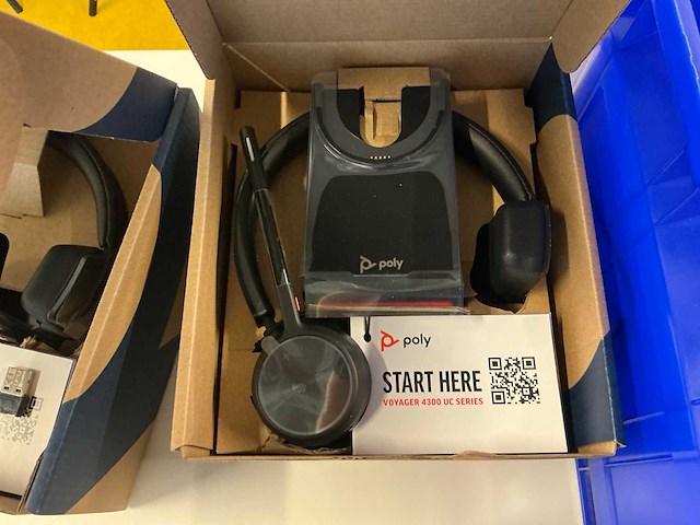 Poly voyager headset (9x) - afbeelding 2 van  10