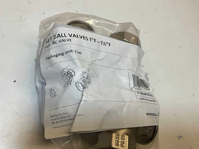 Polyamide bolkraan recht (10x) - afbeelding 3 van  4