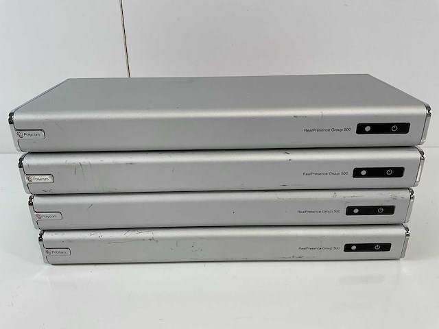 Polycom (group500) realpresence high definition video conferencing system codecs (4x) - afbeelding 1 van  6