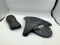 Polycom soundstation 2 + power suply voip telefoon - afbeelding 1 van  5