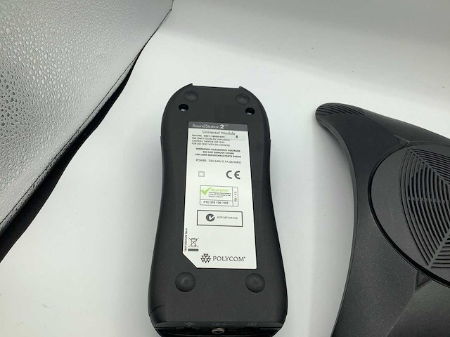 Polycom soundstation 2 + power suply voip telefoon - afbeelding 5 van  5