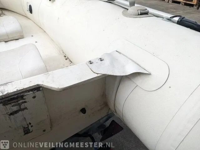 Polyester rib boot met trailer zodiac, yachtline yl 275 r, wit - afbeelding 15 van  26