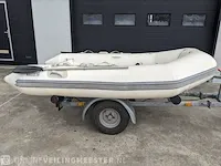 Polyester rib boot met trailer zodiac, yachtline yl 275 r, wit - afbeelding 12 van  26