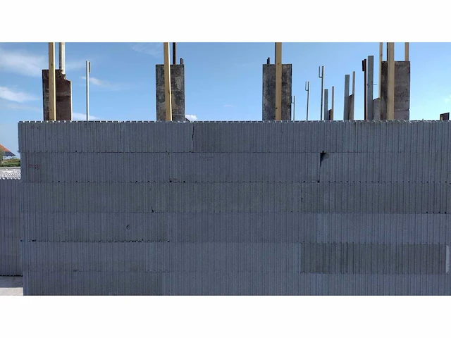 Polyform / eps - grote partij isolerende bekistings-bouw wand element voor passief bouwen - afbeelding 2 van  20