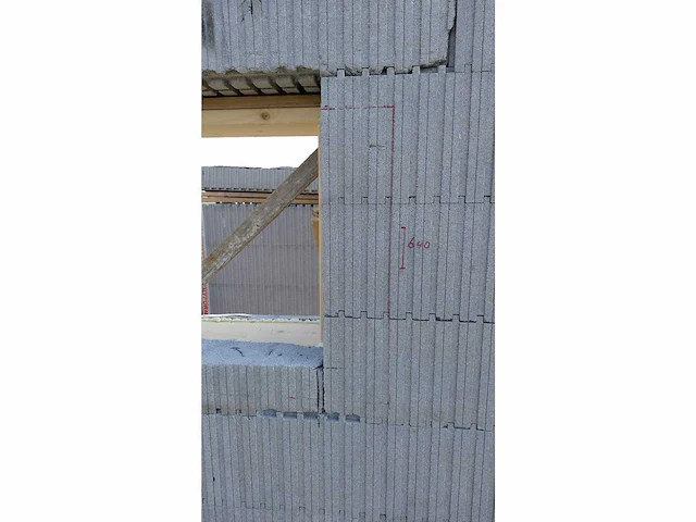 Polyform / eps - grote partij isolerende bekistings-bouw wand element voor passief bouwen - afbeelding 3 van  20