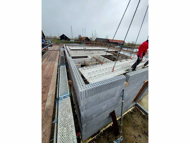 Polyform / eps - grote partij isolerende bekistings-bouw wand element voor passief bouwen - afbeelding 4 van  20