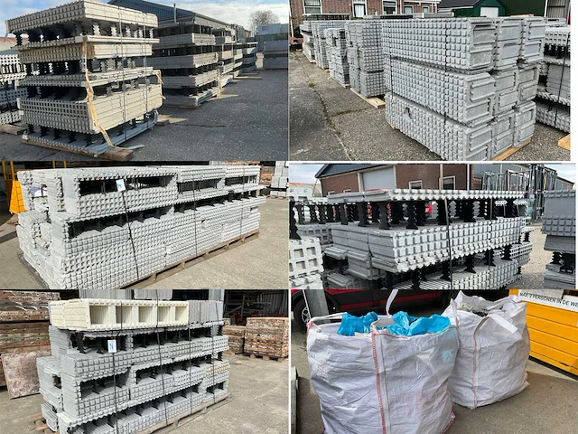 Polyform / eps - grote partij isolerende bekistings-bouw wand element voor passief bouwen - afbeelding 1 van  20