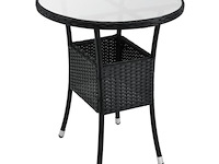 Polyrotan balkonset bayamo 3-delig - afbeelding 10 van  12