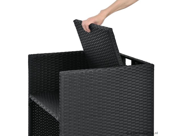 Polyrotan eetset baracoa xl - afbeelding 3 van  4