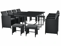 Polyrotan eetset baracoa xxl - afbeelding 5 van  14