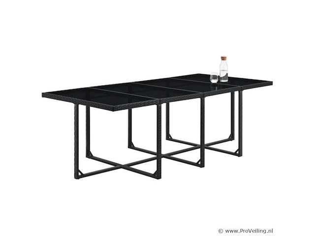 Polyrotan eetset baracoa xxl - afbeelding 3 van  14