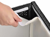 Polyrotan opbergbox ikaria 950 liter zwart - afbeelding 6 van  12