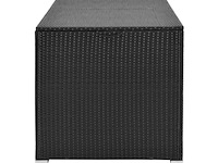 Polyrotan opbergbox ikaria 950 liter zwart - afbeelding 11 van  12