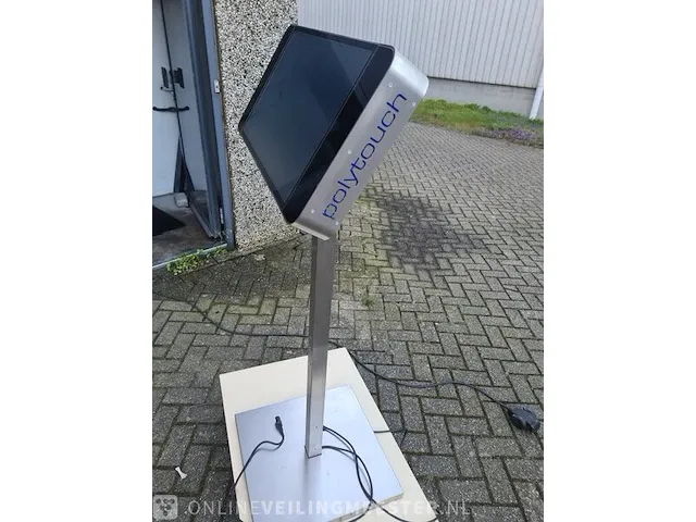 Polytouch, kiosk-terminal polytouch® 22 classic, grijs - afbeelding 4 van  24