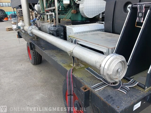 Pomp aggregaat met een volvo penta 6 cilindermotor, ca. 350pk, capaciteit ca. 8000 liter per minuut - afbeelding 16 van  31