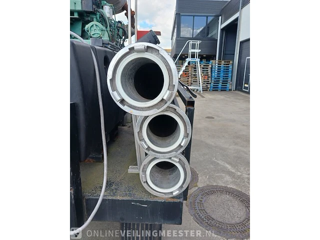 Pomp aggregaat met een volvo penta 6 cilindermotor, ca. 350pk, capaciteit ca. 8000 liter per minuut - afbeelding 20 van  31