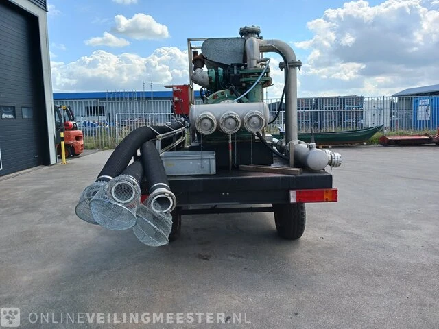 Pomp aggregaat met een volvo penta 6 cilindermotor, ca. 350pk, capaciteit ca. 8000 liter per minuut - afbeelding 26 van  31