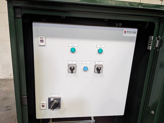 Pomp installatie met schakelkast tbv infra project, grundfos - afbeelding 33 van  93