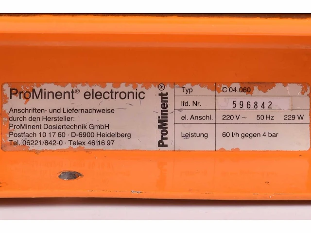 Pompunit - prominent - c 04.060 - afbeelding 8 van  8