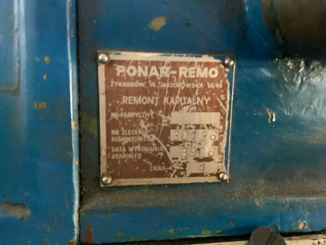 Ponar-remo universele draaibank - afbeelding 11 van  11